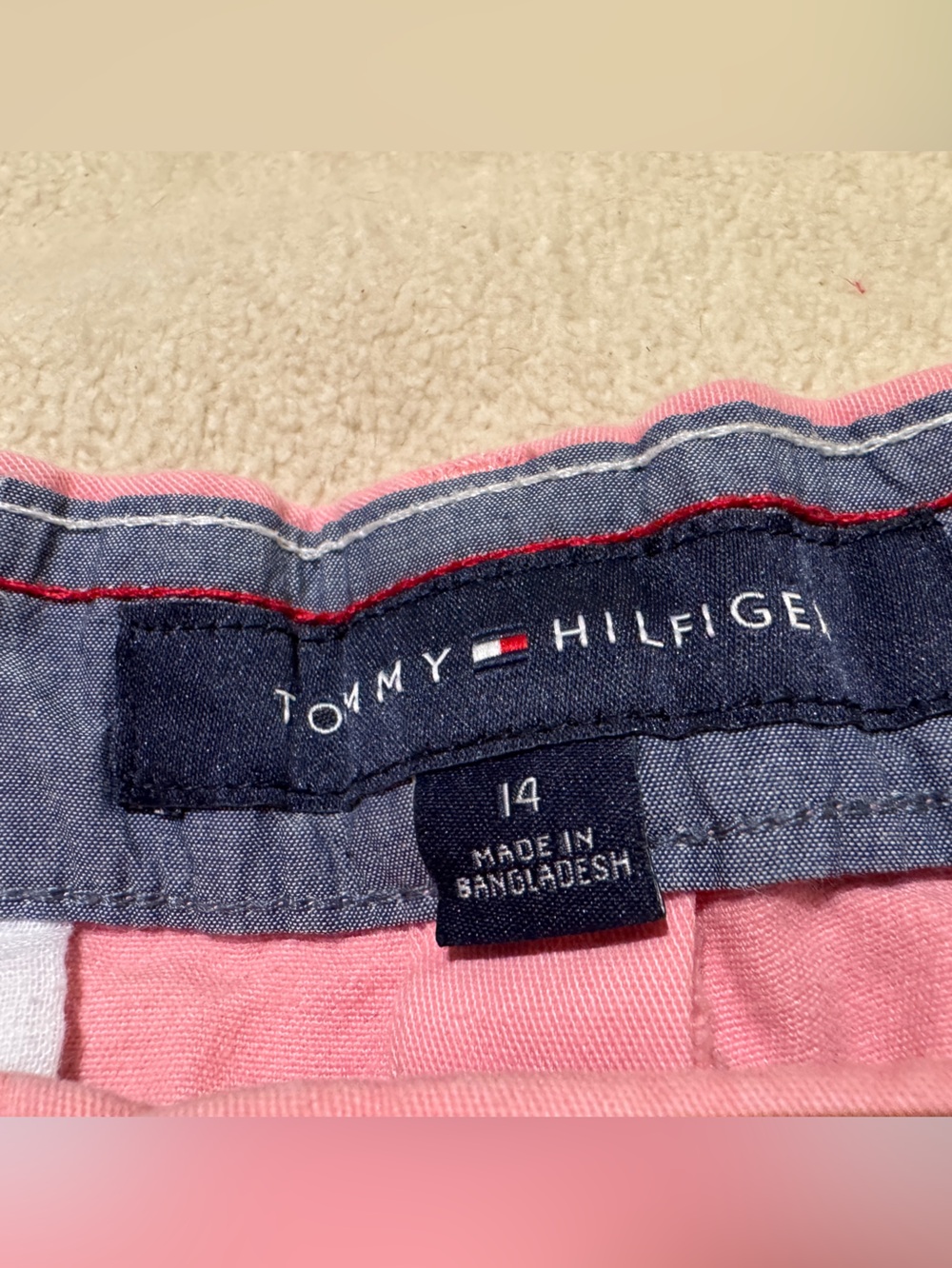 Tommy Hilfiger Pink Shorts - Picture 3 of 4